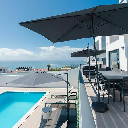Bela Vista With Sea View, Jacuzzi And Private Pool