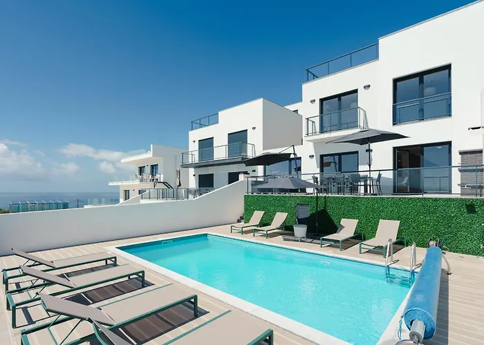 Bela Vista With Sea View, Jacuzzi&private Pool Villa Lourinhã